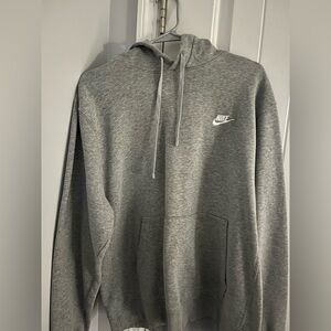 Nike Pull Over Hoodie, Dark Grey, Size Large, Fairly Used